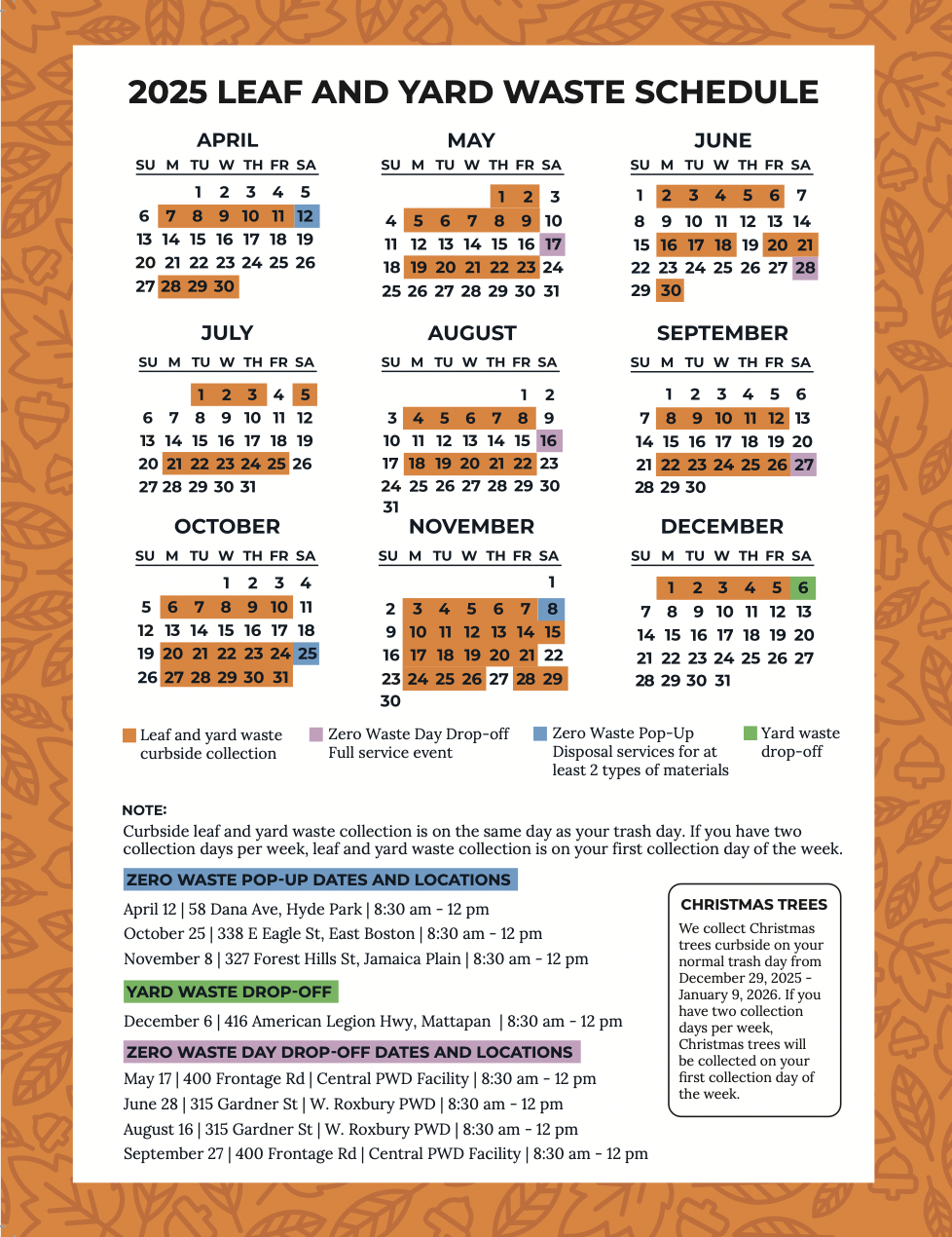 Leaf and Yard Waste Composting Boston.gov